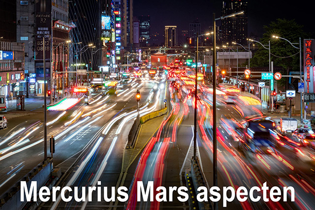 02 Mercurius Mars aspecten