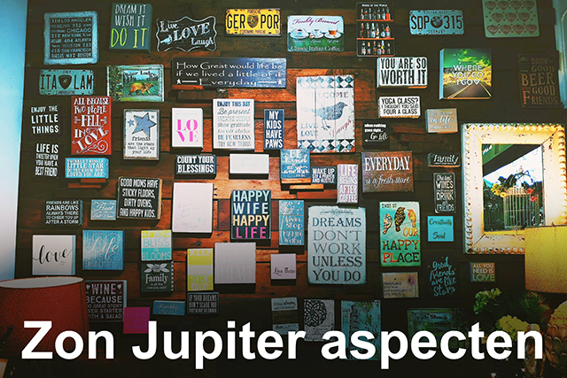 04 Zon Jupiter aspecten