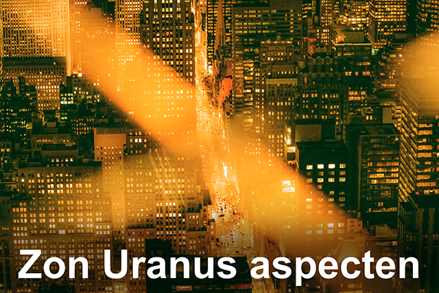 06 Zon Uranus aspecten