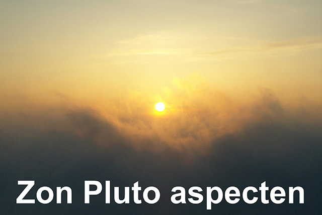 08 Zon Pluto aspecten