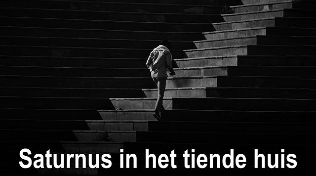 10 Saturnus in het tiende huis