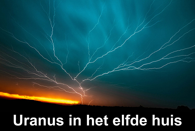 11 Uranus in het elfde huis