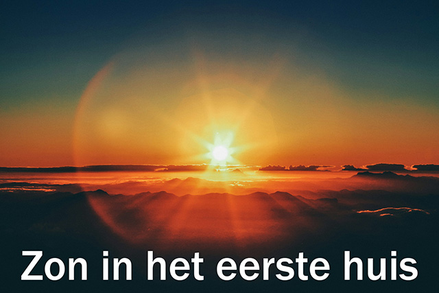 01 Zon in het eerste huis