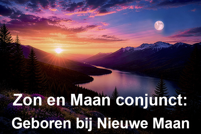 Zon en Maan conjunct