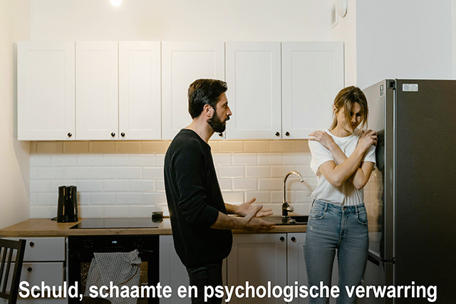 Schuld schaamte en psychologische verwarring