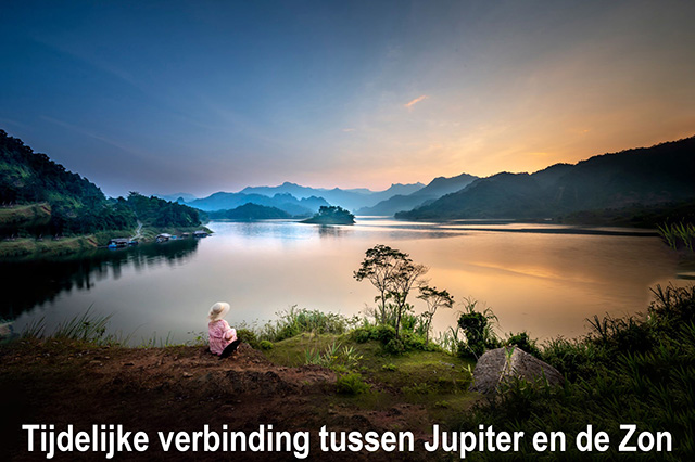 01 Tijdelijke verbinding tussen Jupiter en de Zon